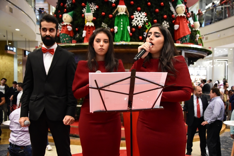 City Centre beirut lighting of the Christmas tree